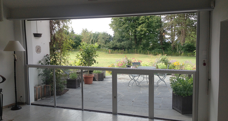 Senkfenster Antriebslösung